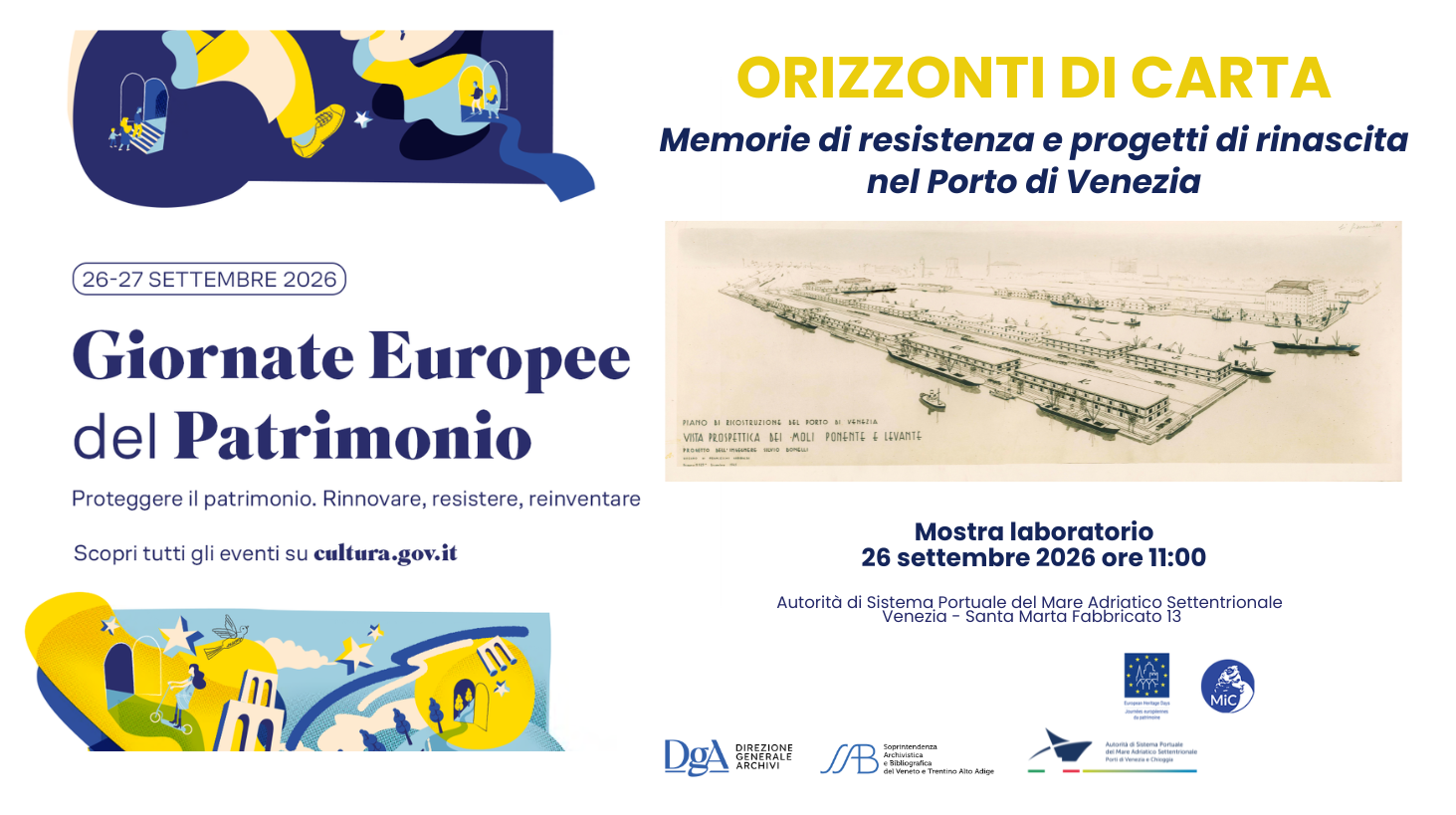 ORIZZONTI DI CARTA. Memorie di resistenza e progetti di rinascita nel Porto di Venezia